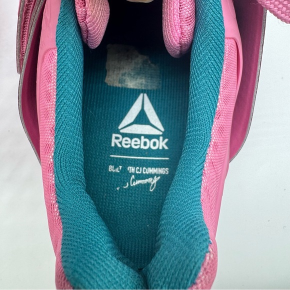 Reebok Legacy Lifter Flexweave Sneaker Women’s Size 8 Pink Teal Weightlifting - Picture 9 of 12